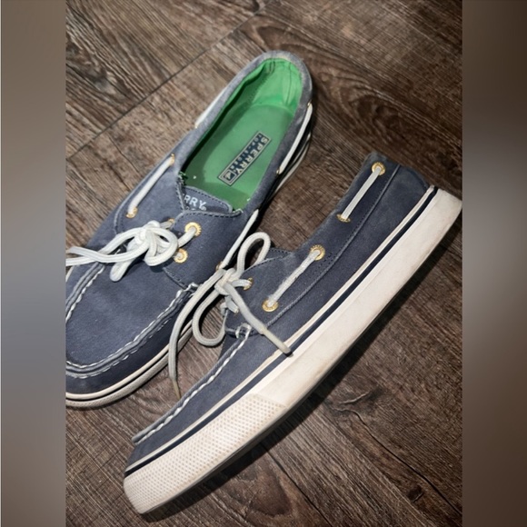 Sperry biscayne navy saltwash sz 8 - Picture 1 of 7